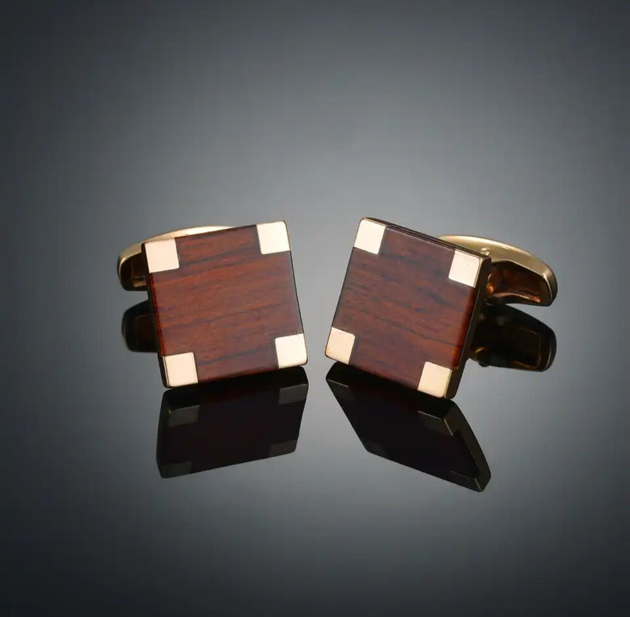 Wooden Cufflinks Series