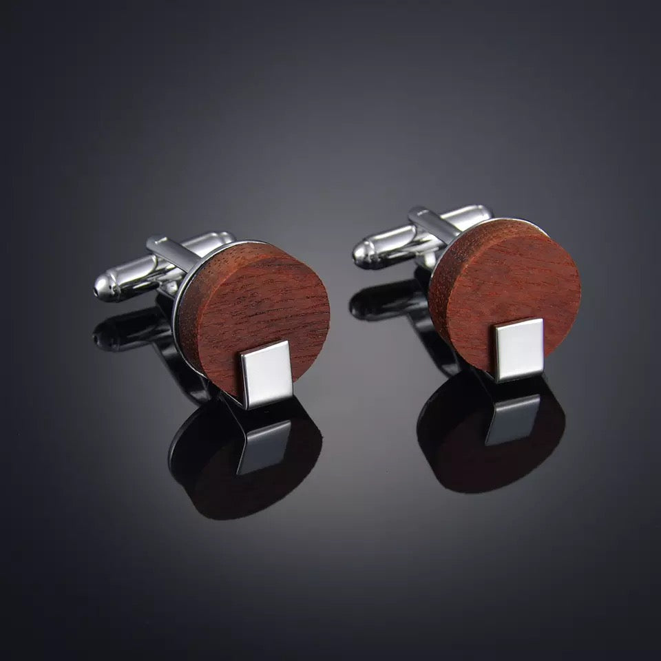 Wooden Cufflinks Series