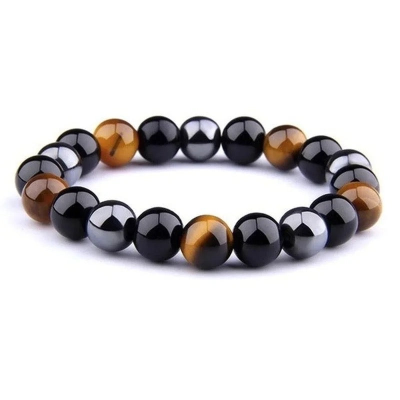 Triple Natural Stones Bracelets