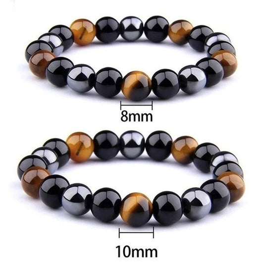 Triple Natural Stones Bracelets