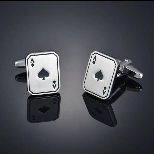 Ace of Spades Cufflinks