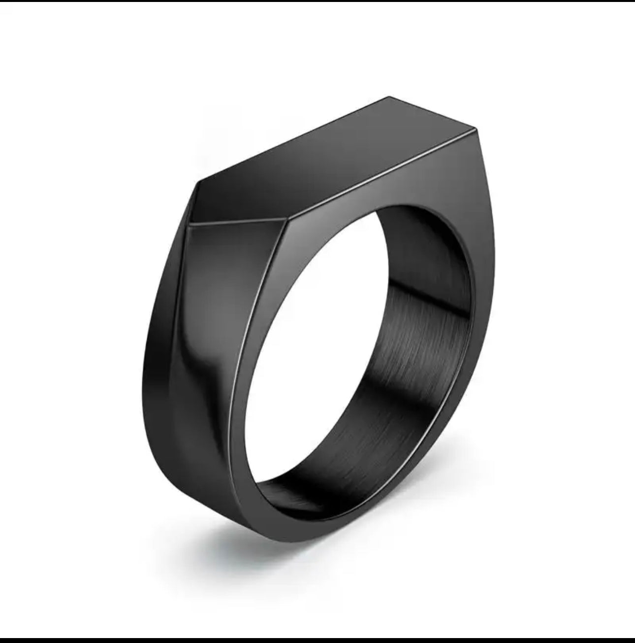 Smooth Bar Stainless Steel Ring