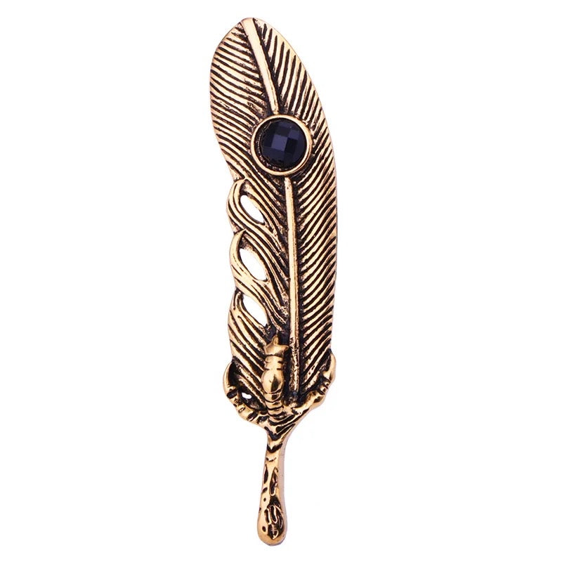 Feather Brooch