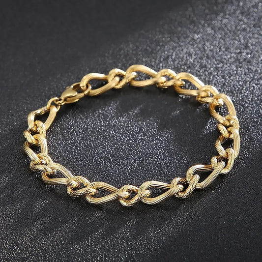 Twisted Link Chain Bracelet