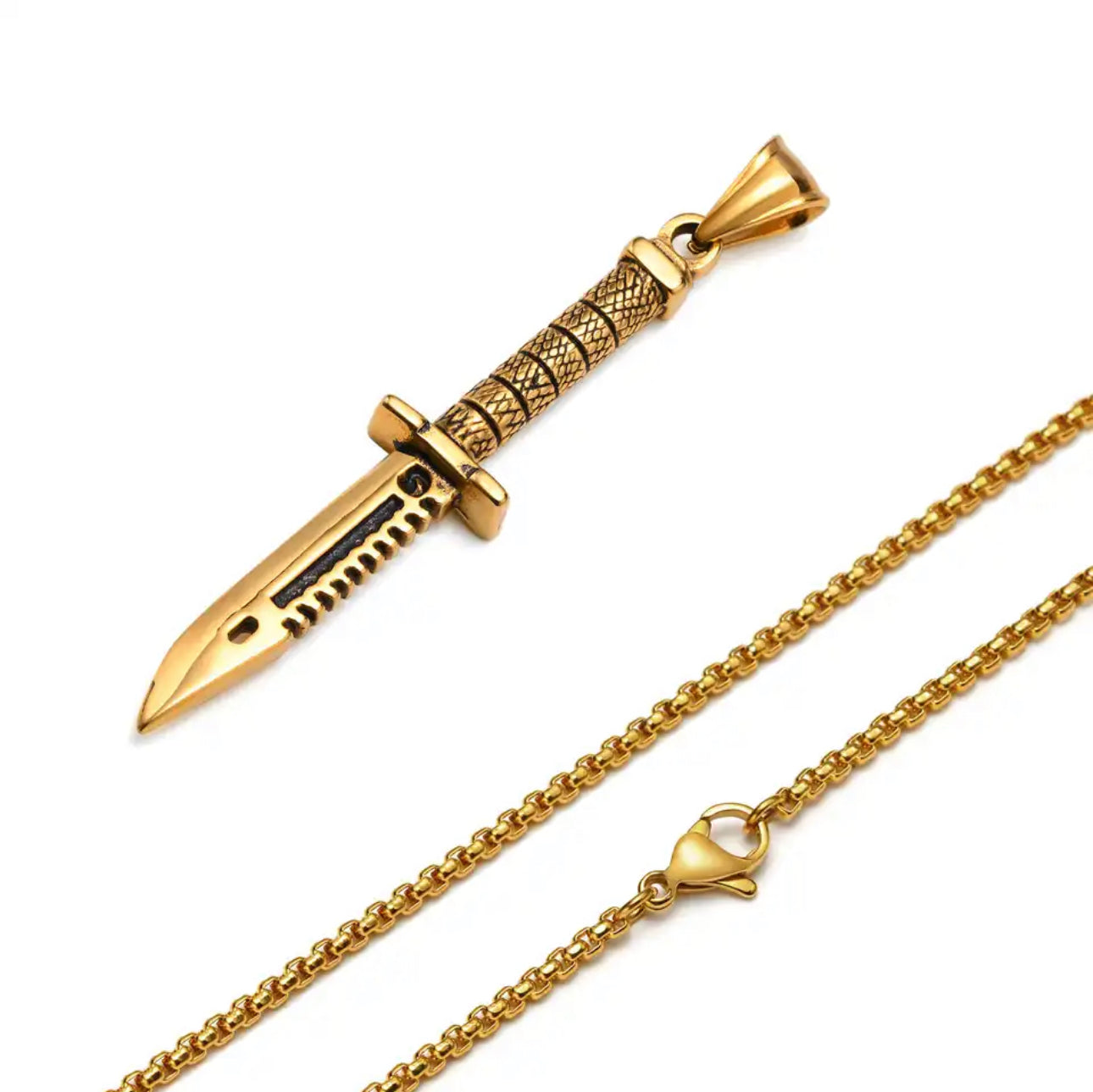 Punk Dagger Necklace