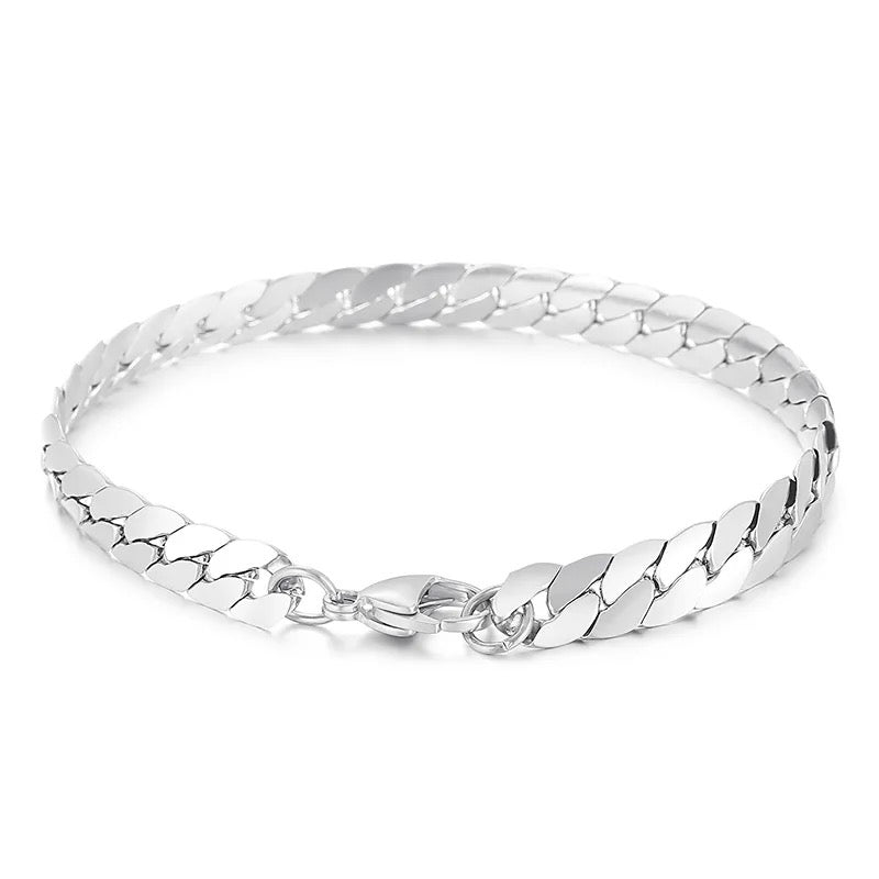 7mm Snake Chain Bracelet