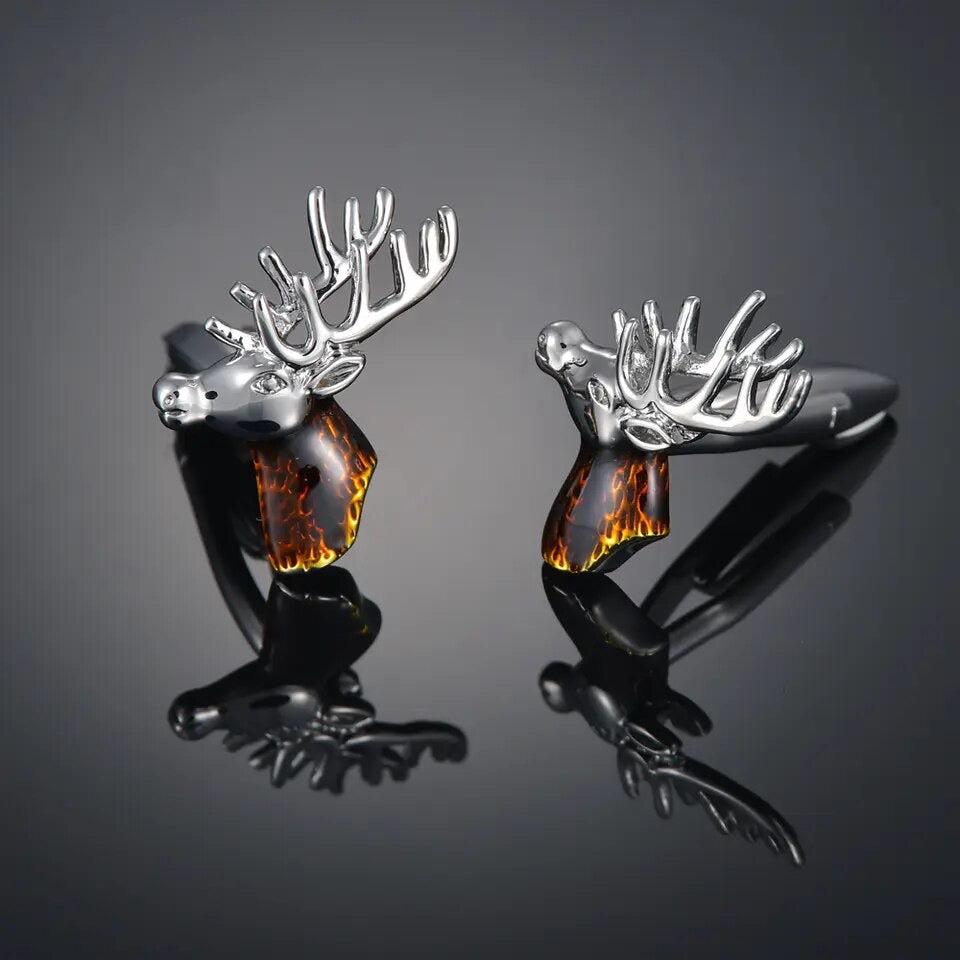 Elk Head Cufflinks