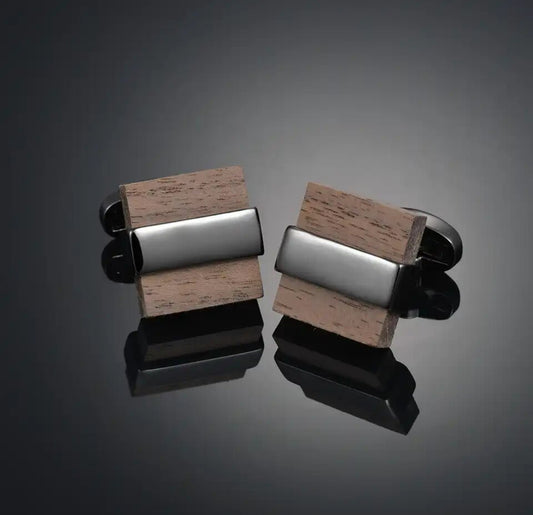 Wooden Cufflinks Series