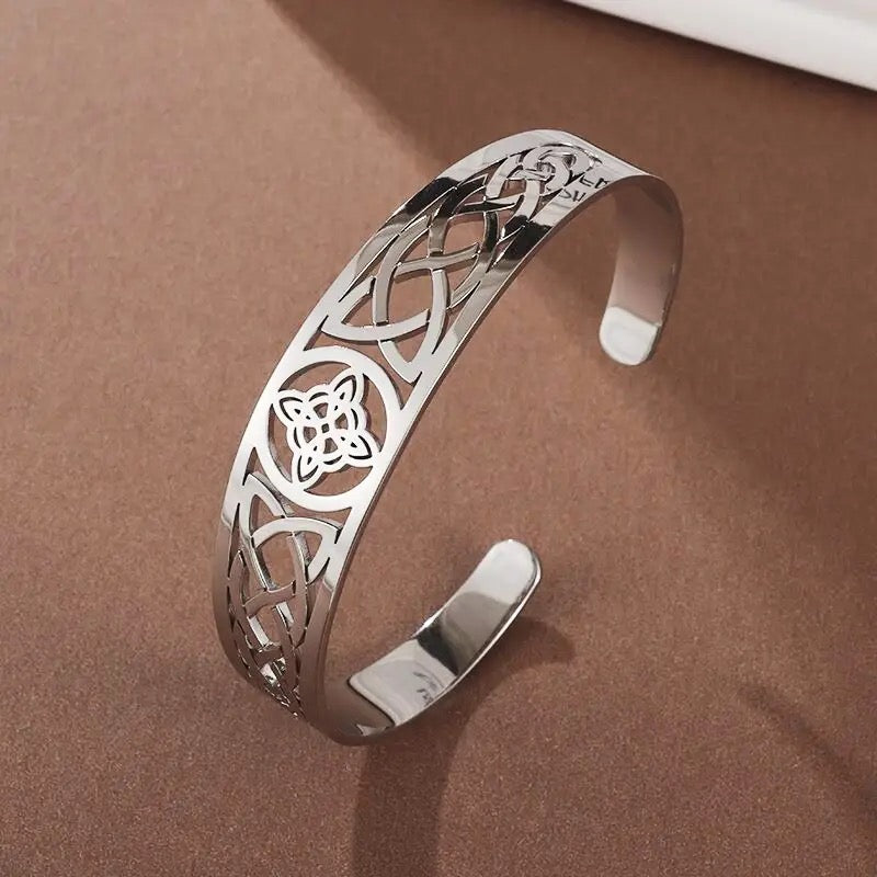 Celtic Knot Cuff Bracelet