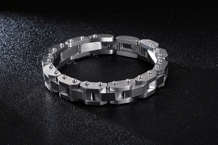 15mm Titan Steel Heavy Chain Bracelet