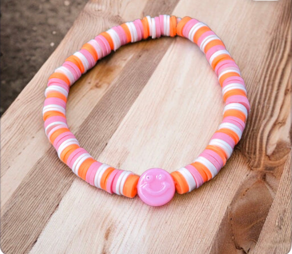 Kiddies Colorful Clay Beads Bracelets from Beads by DM