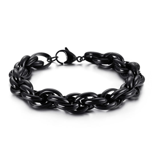 2shup 11mm Link Twisted Chain Bracelet