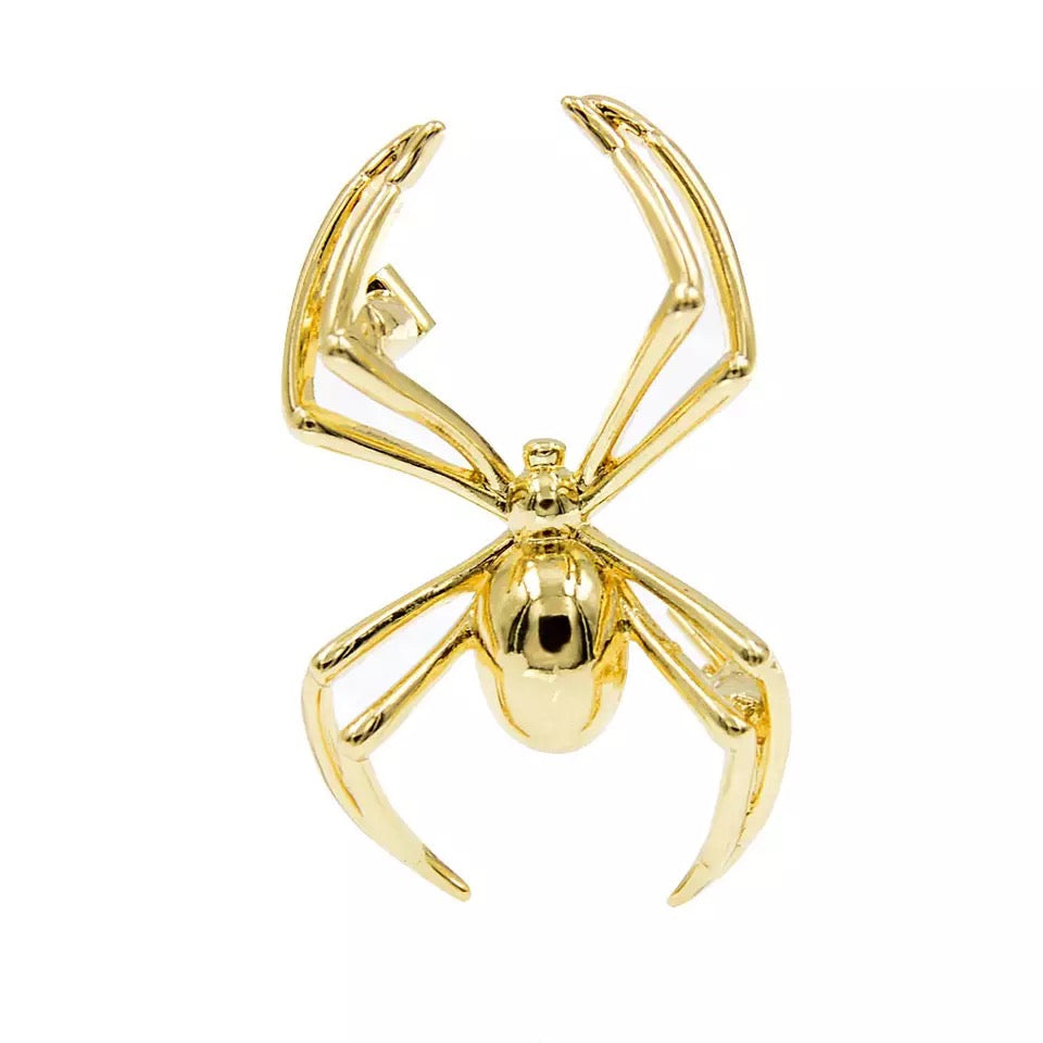 Metal Spider Brooch Brooch