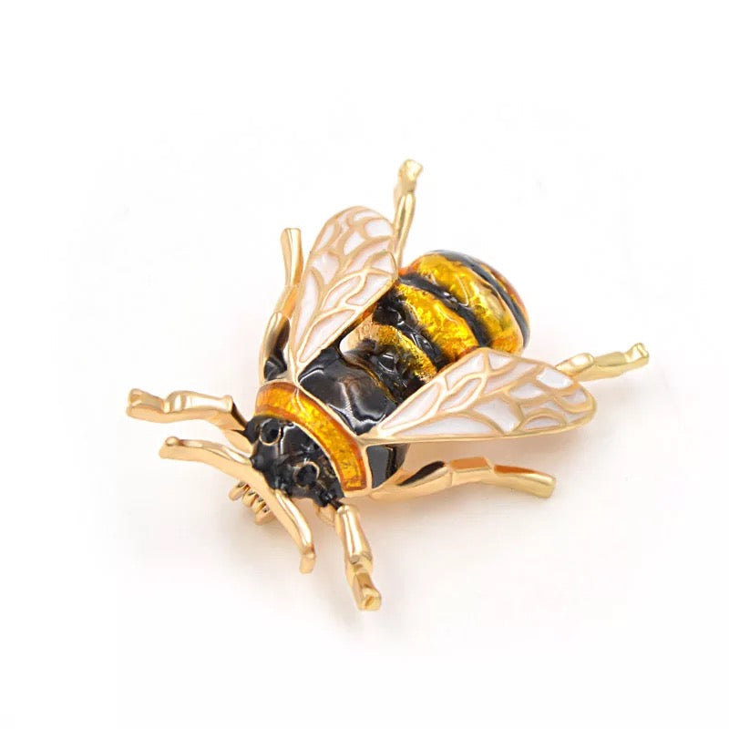 2shup Cute Bee Brooch