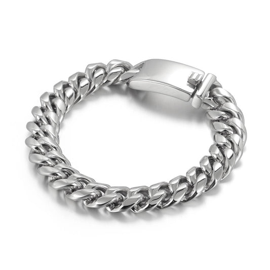 12mm Cuban Link Chain Bracelet