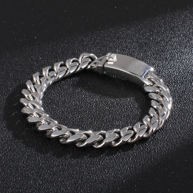 12mm Cuban Link Chain Bracelet