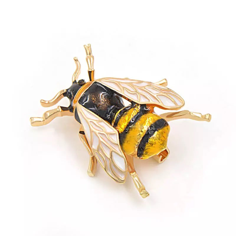 2shup Cute Bee Brooch