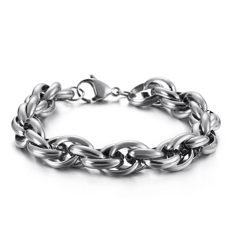 2shup 11mm Link Twisted Chain Bracelet